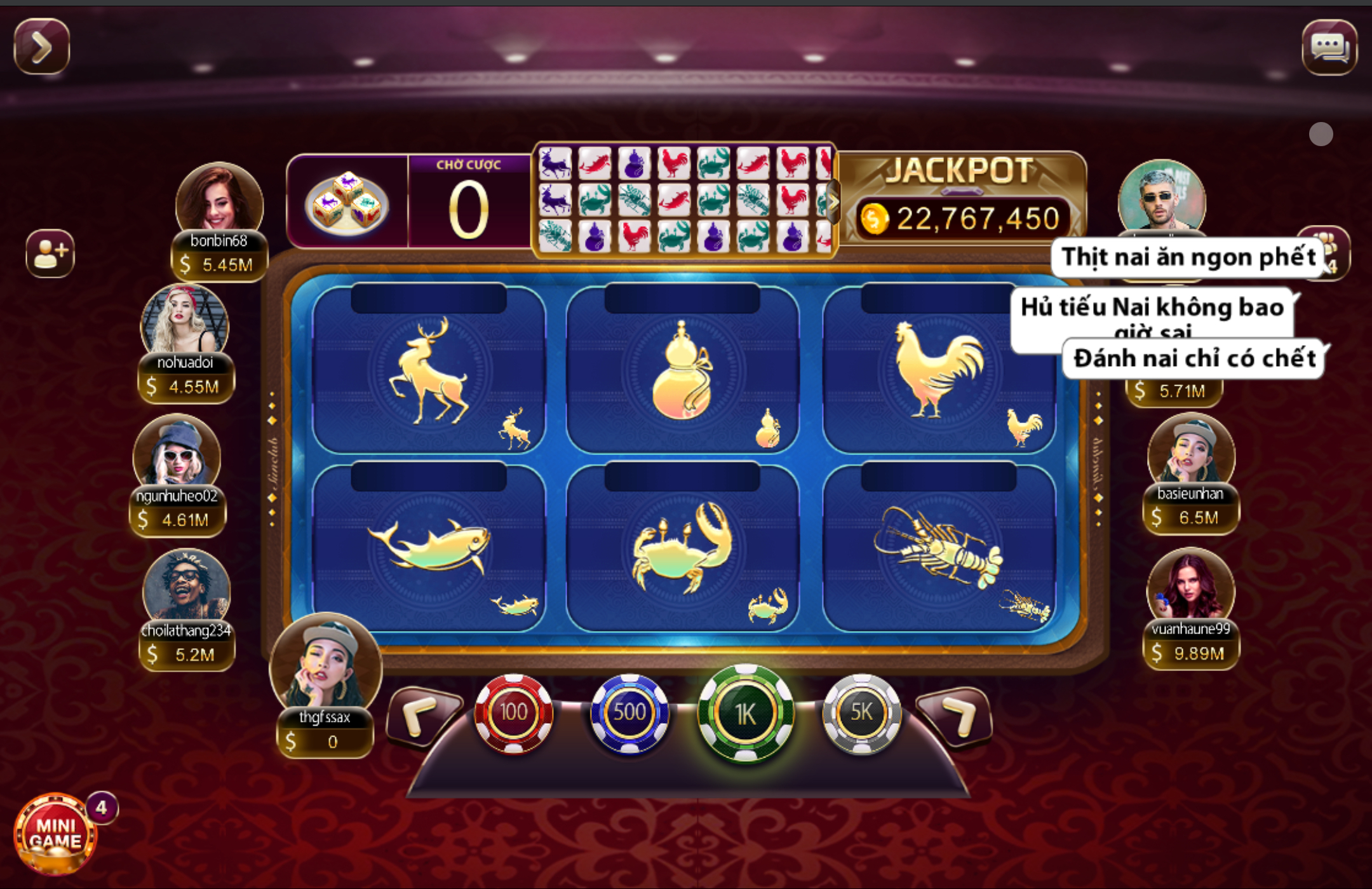 Hướng dẫn đặt cược khi chơi game tại cổng game Nhatvip