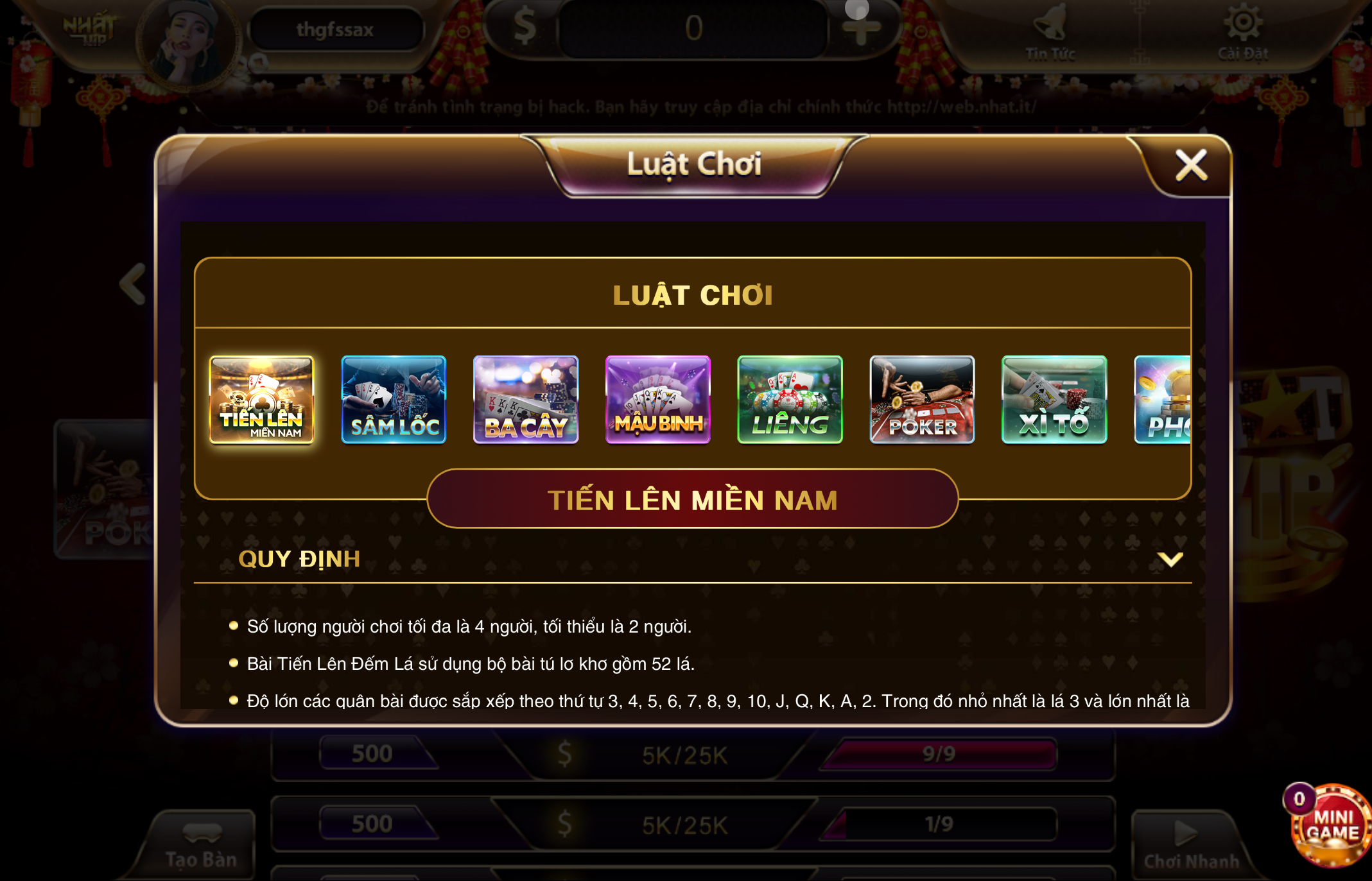 Luật chơi Poker khá đơn giản
