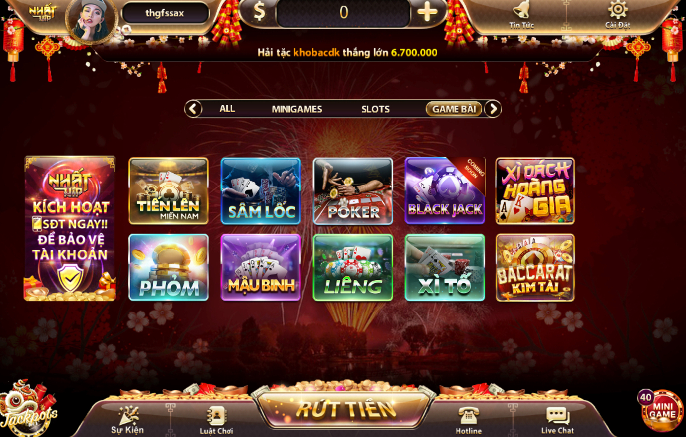 Nhatvip ios sở hữu rất nhiều ưu điểm nổi bật thu hút được nhiều sự chú ý quan tâm của người chơi