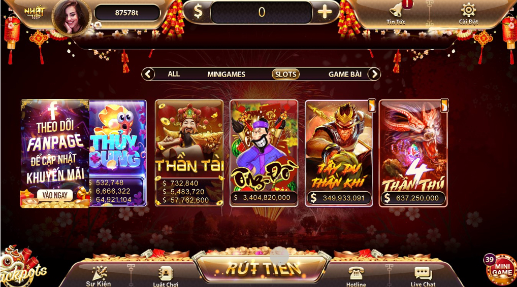 Tìm hiểu nổ hũ Thần thú cực hay tại cổng game Nhatvip