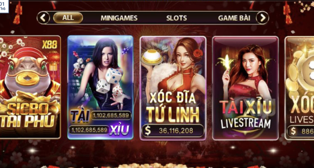 Các cửa cược chính trong Tài xỉu Nhatvip