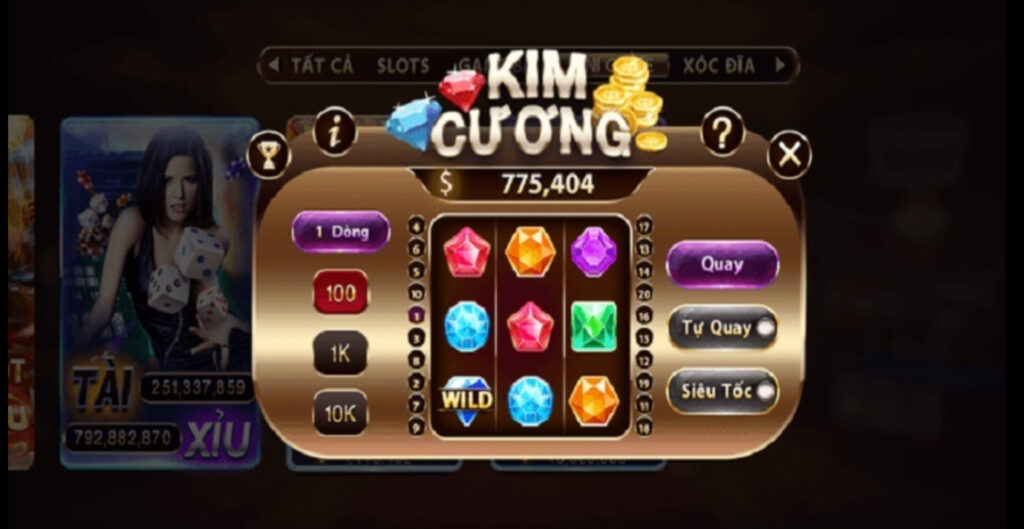 Game Kim cương thú vị tại Nhatvip