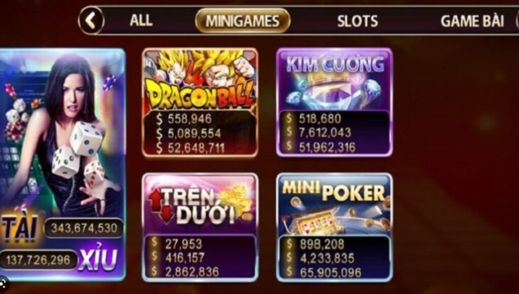 Game bài Trên dưới hấp dẫn