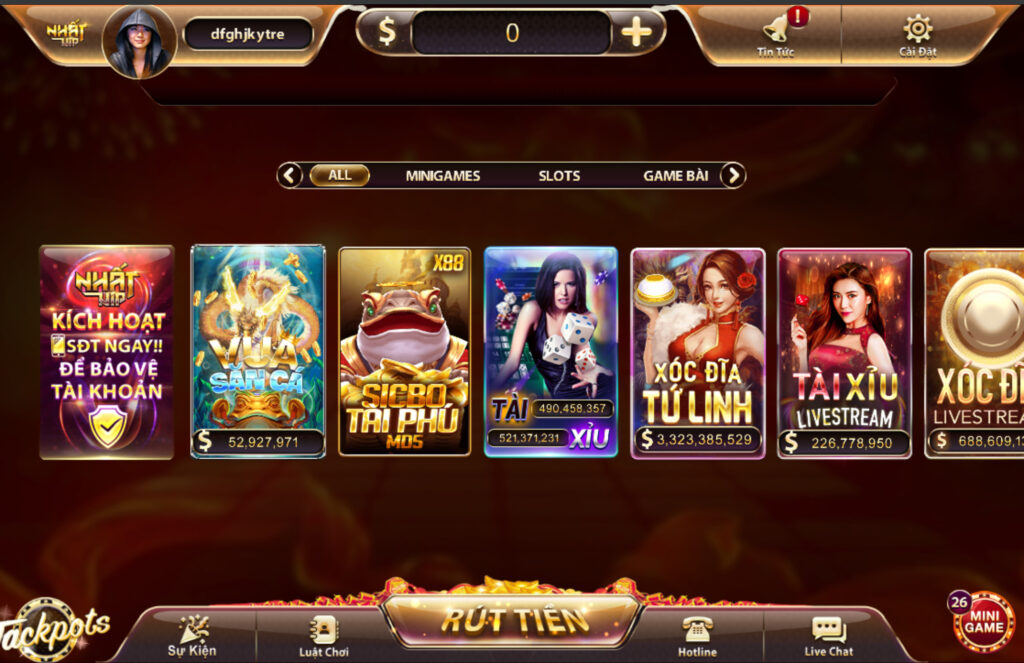 Tựa game được yêu thích nhiều tại Nhatvip