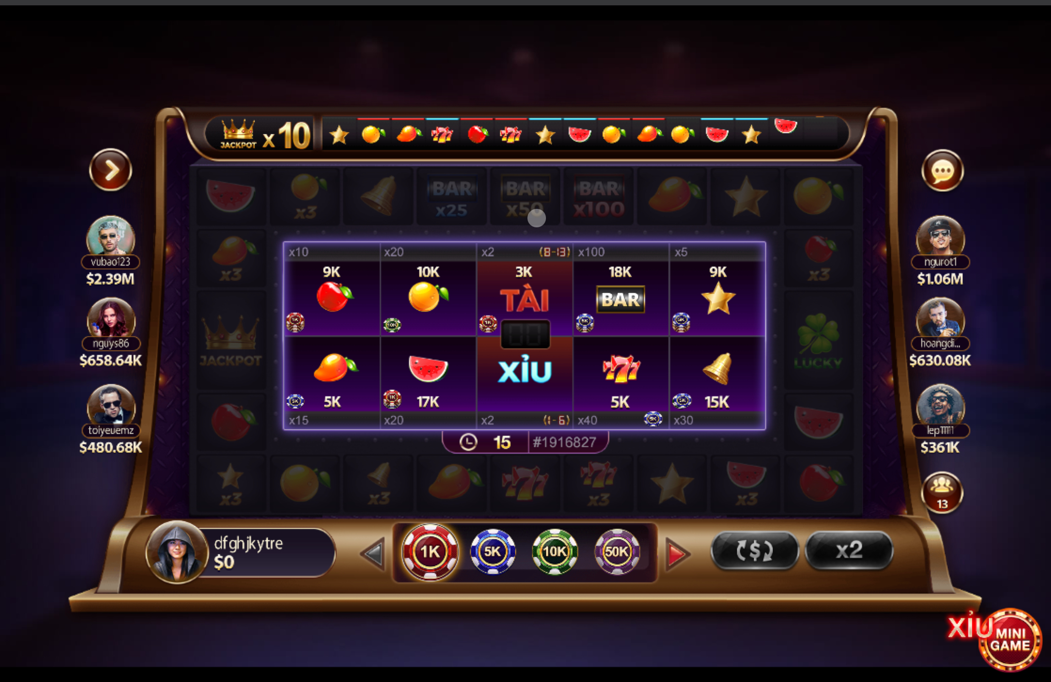 Xèng 777 – Tựa game đình đám ngay tại Nhatvip