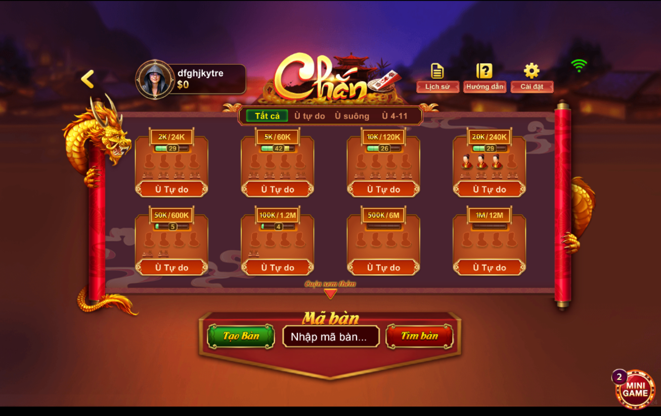 Nguồn gốc và luật chơi bài chắn cực hot tại link tai Nhatvip