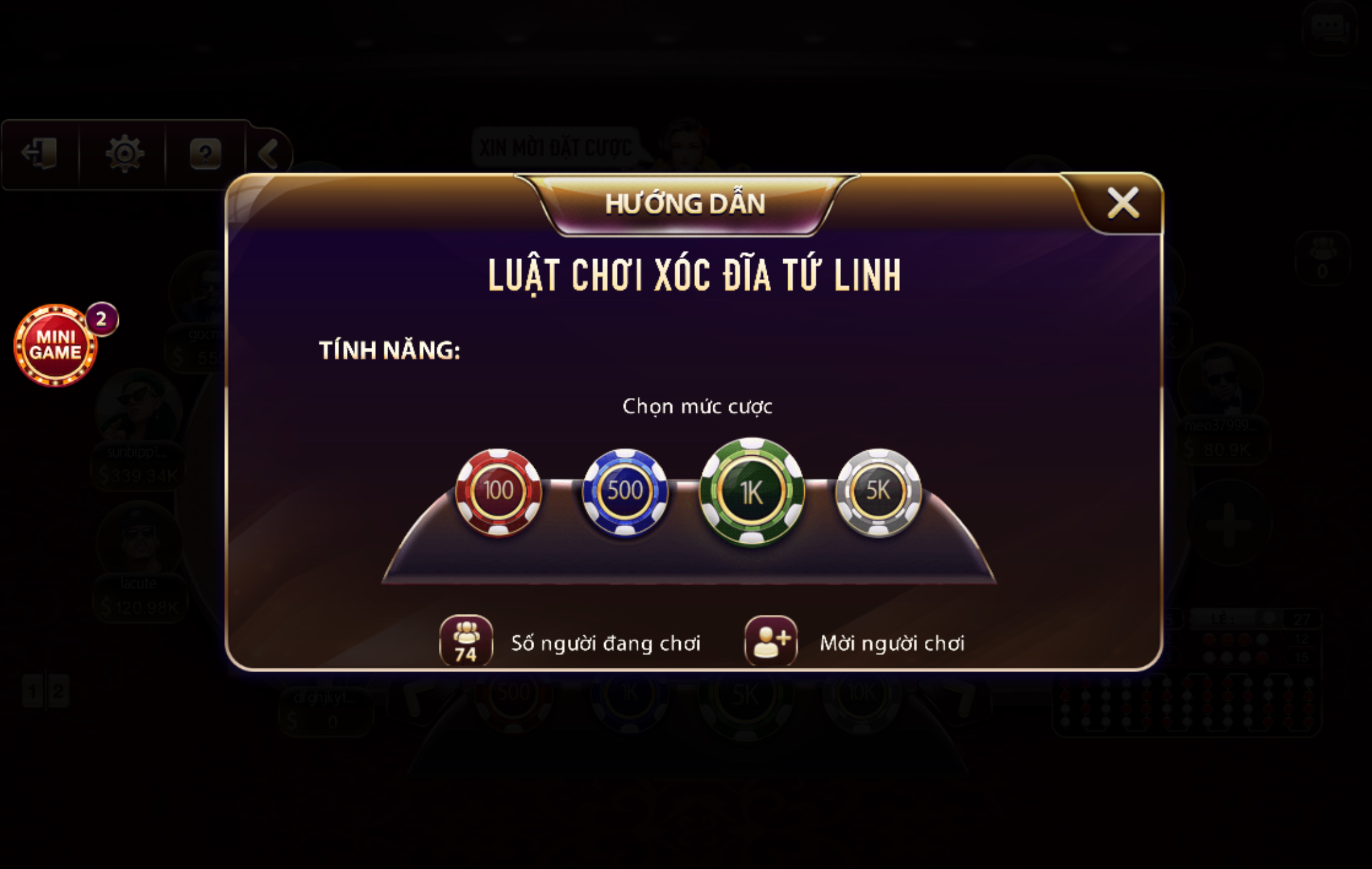 Tất tần tần các thông tin về Xóc đĩa tứ linh có tại Nhatvip