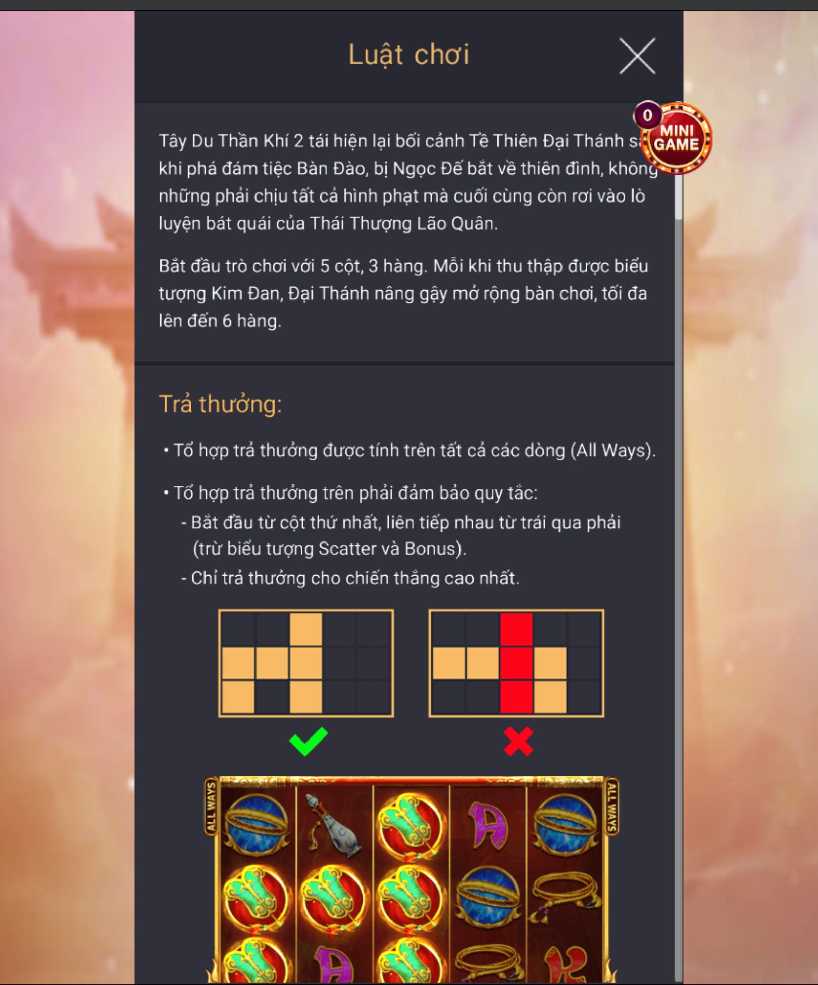 Lối chơi thú vị
