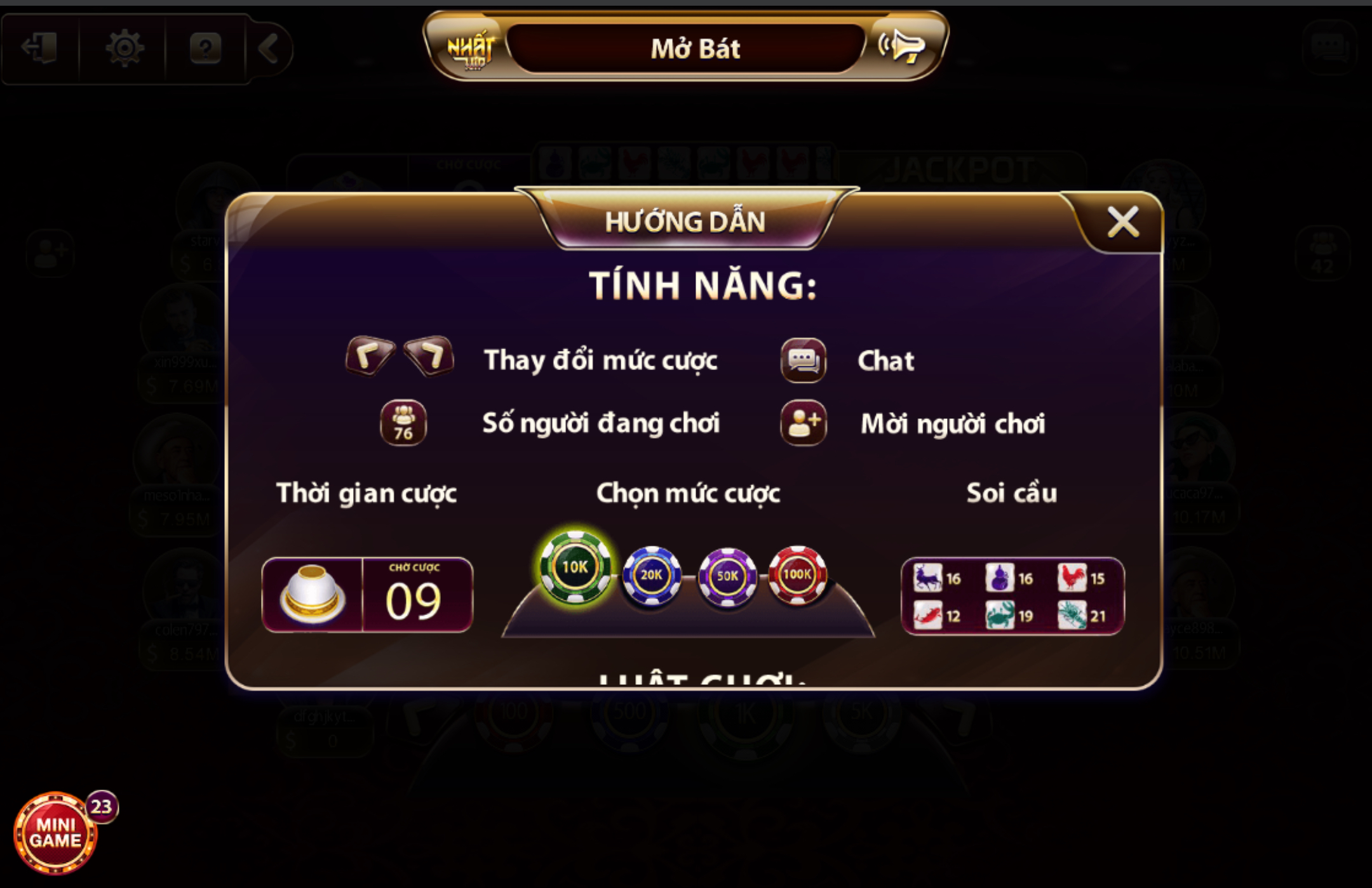 Luật chơi Bầu cua tại Nhat vip diễn ra như thế nào?