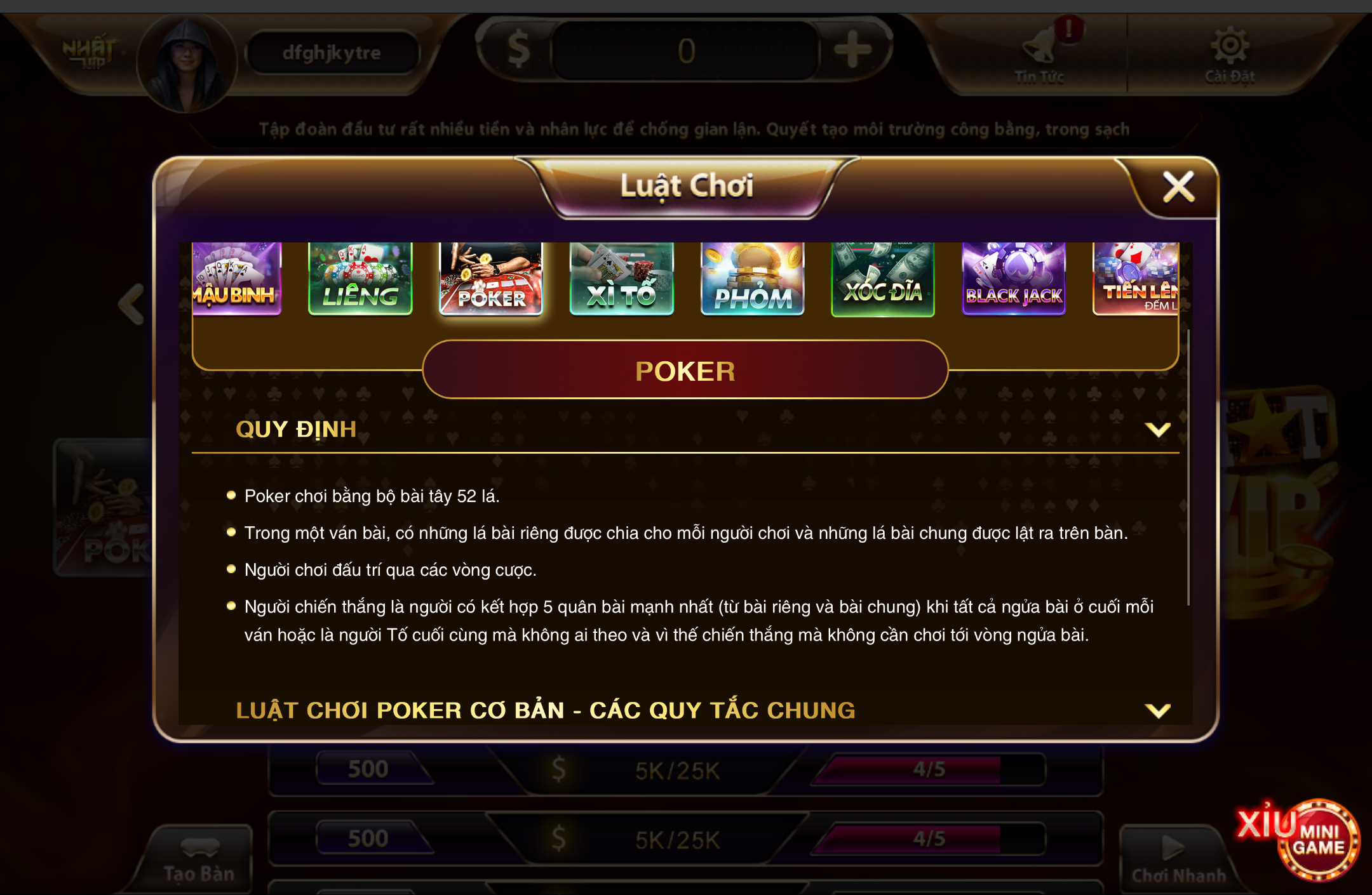 Những bí thuật cần biết khi chơi Poker tại link tai Nhatvip